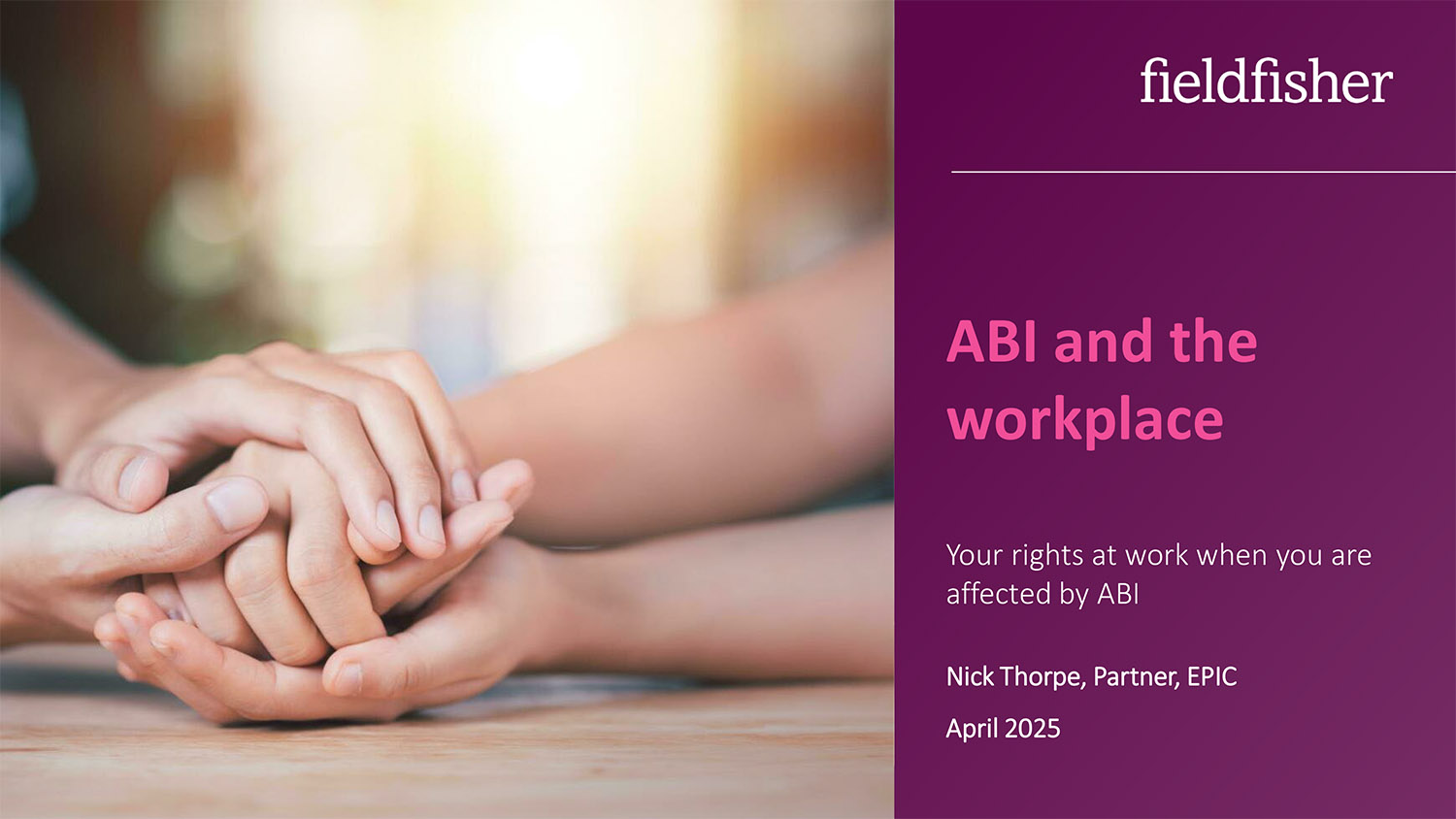 ABI and the Workplace