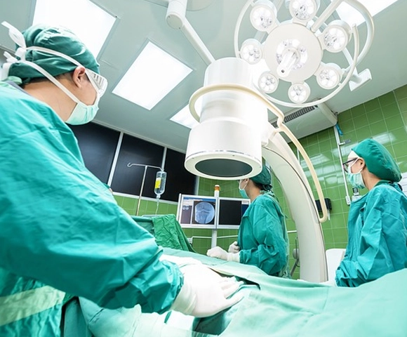 Inside of a hospital room